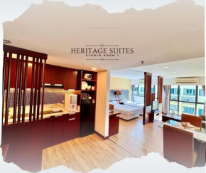 Studio Exclusive Swimming pool view by HERITAGE SUITES Near IMAGO Mall City Central , FREE HIGHSPEED WIFI & NETFLIX , KOTA KINABALU